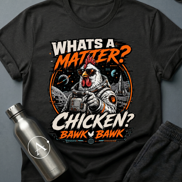Top Cluck sci-fi t-shirt — Apsion Outpost