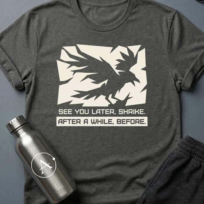 Retrograde sci-fi t-shirt — Apsion Outpost