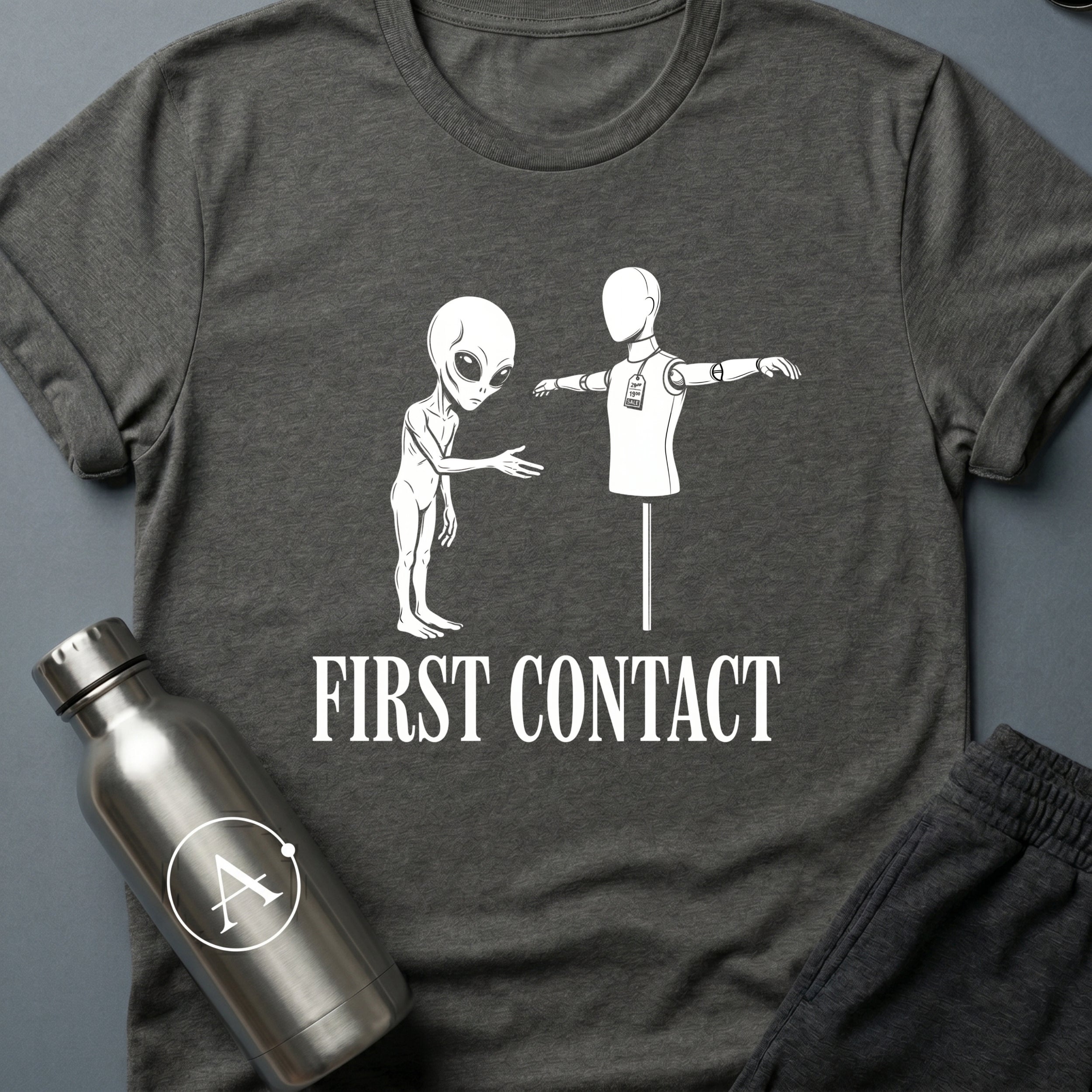 Mannequin Ambassador funny sci-fi t-shirt — Apsion Outpost