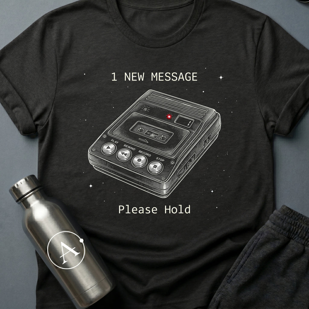 After the Beep sci-fi voicemail t-shirt — Apsion Outpost