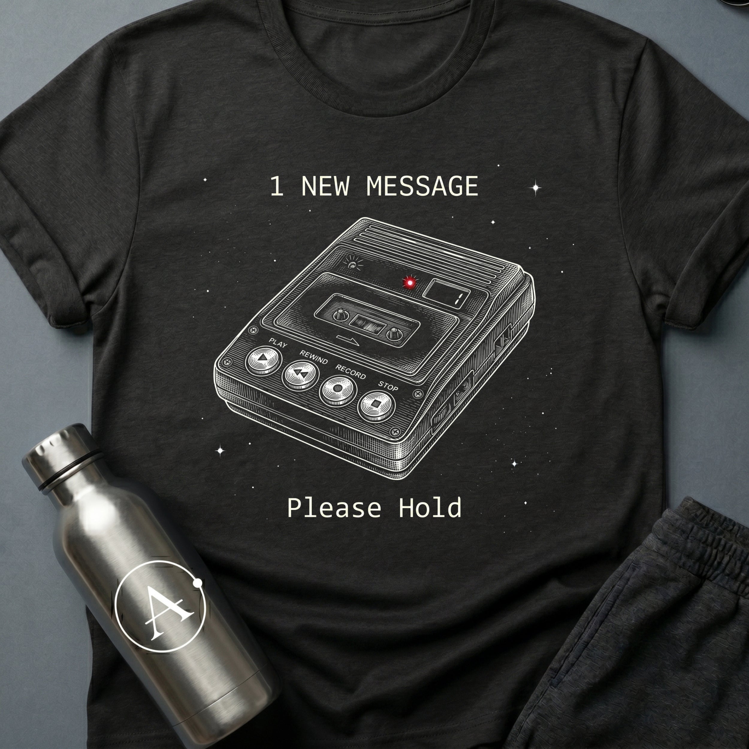 After the Beep sci-fi voicemail t-shirt — Apsion Outpost