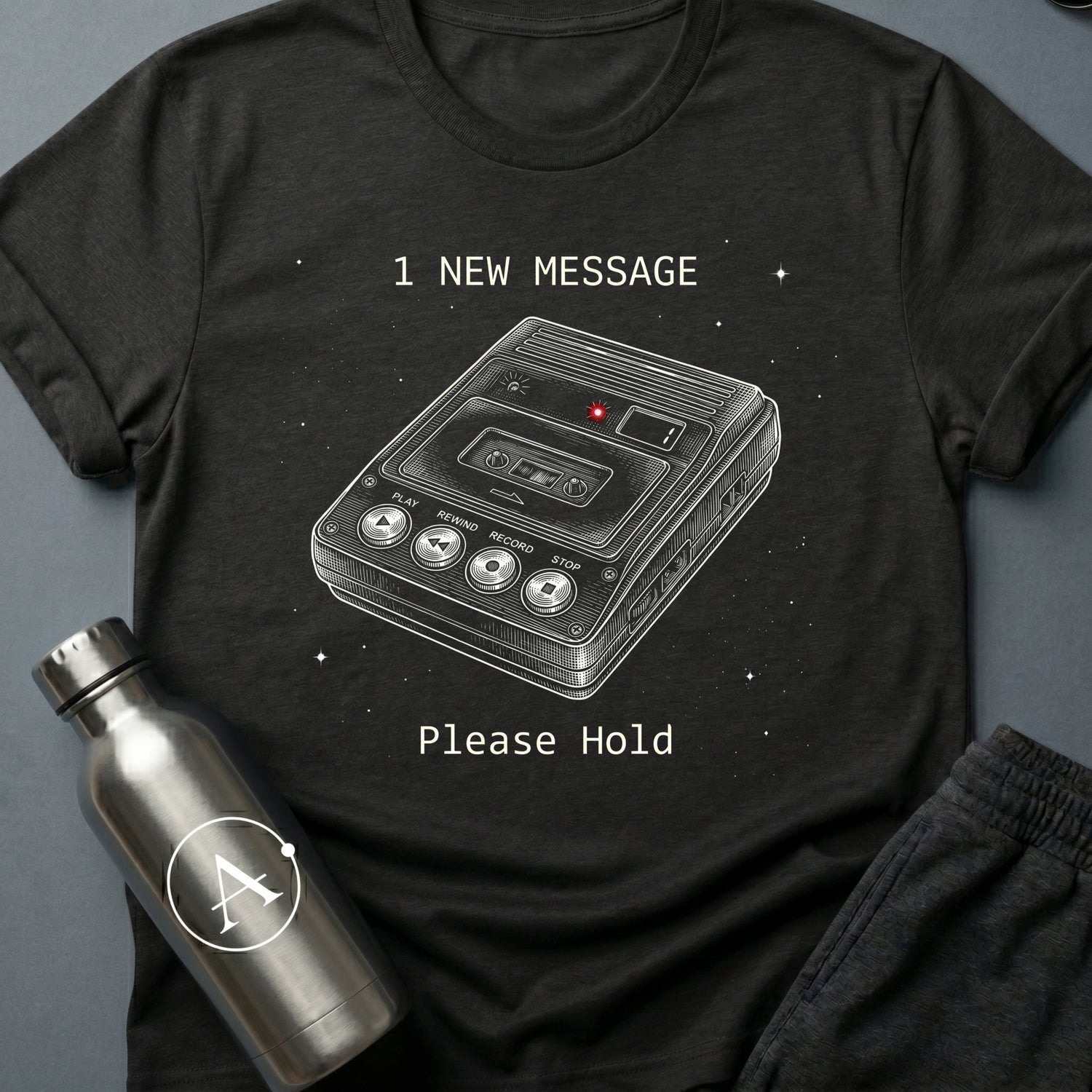 After the Beep sci-fi voicemail t-shirt — Apsion Outpost