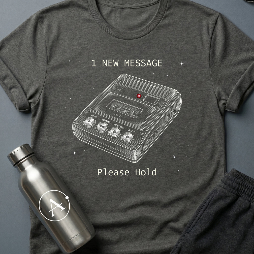After the Beep sci-fi voicemail t-shirt — Apsion Outpost