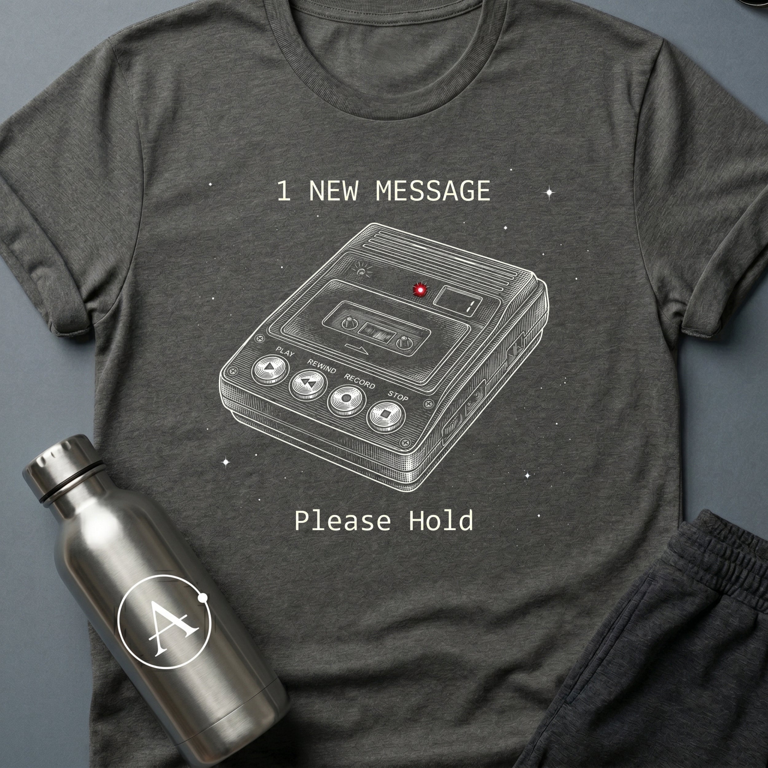 After the Beep sci-fi voicemail t-shirt — Apsion Outpost