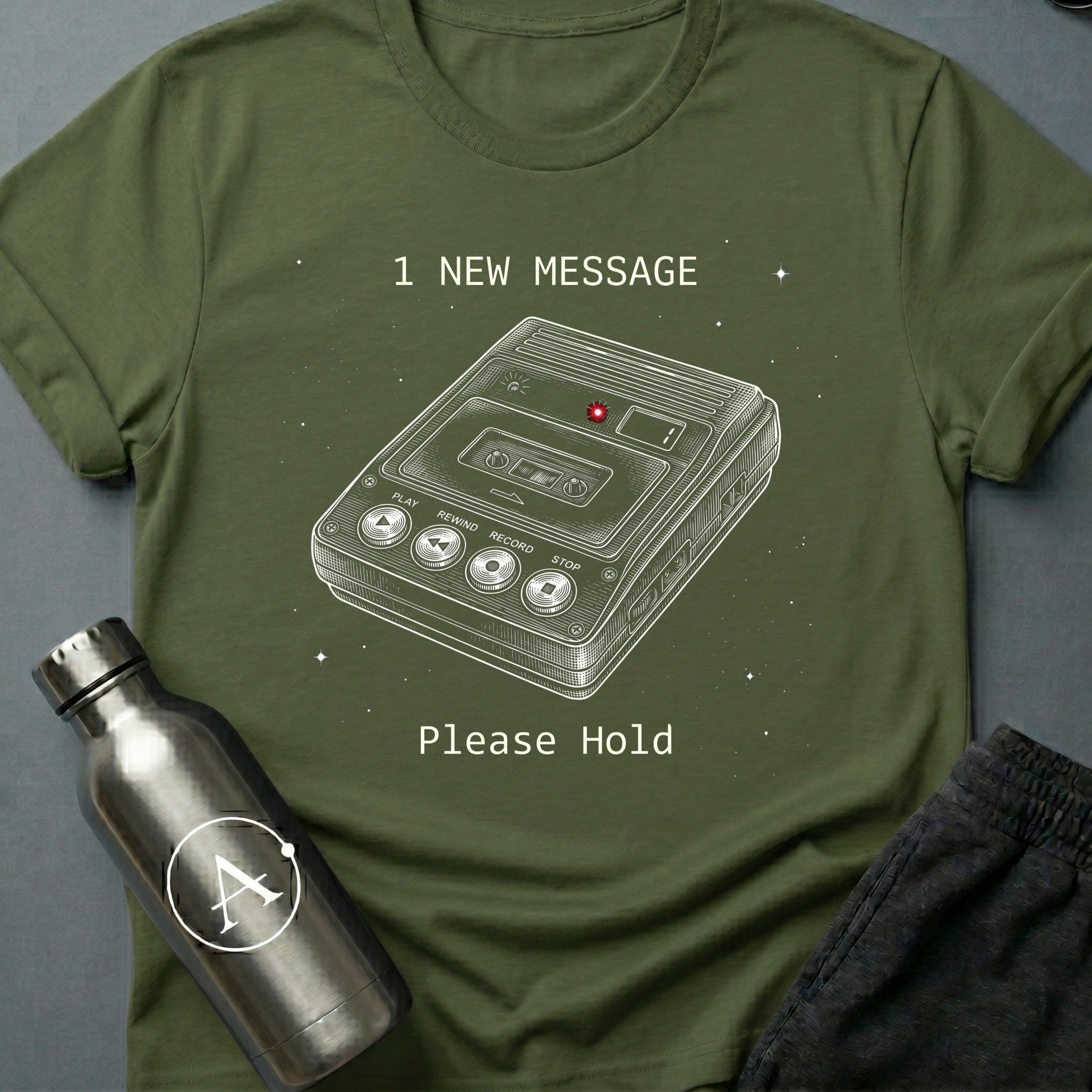 After the Beep sci-fi voicemail t-shirt — Apsion Outpost
