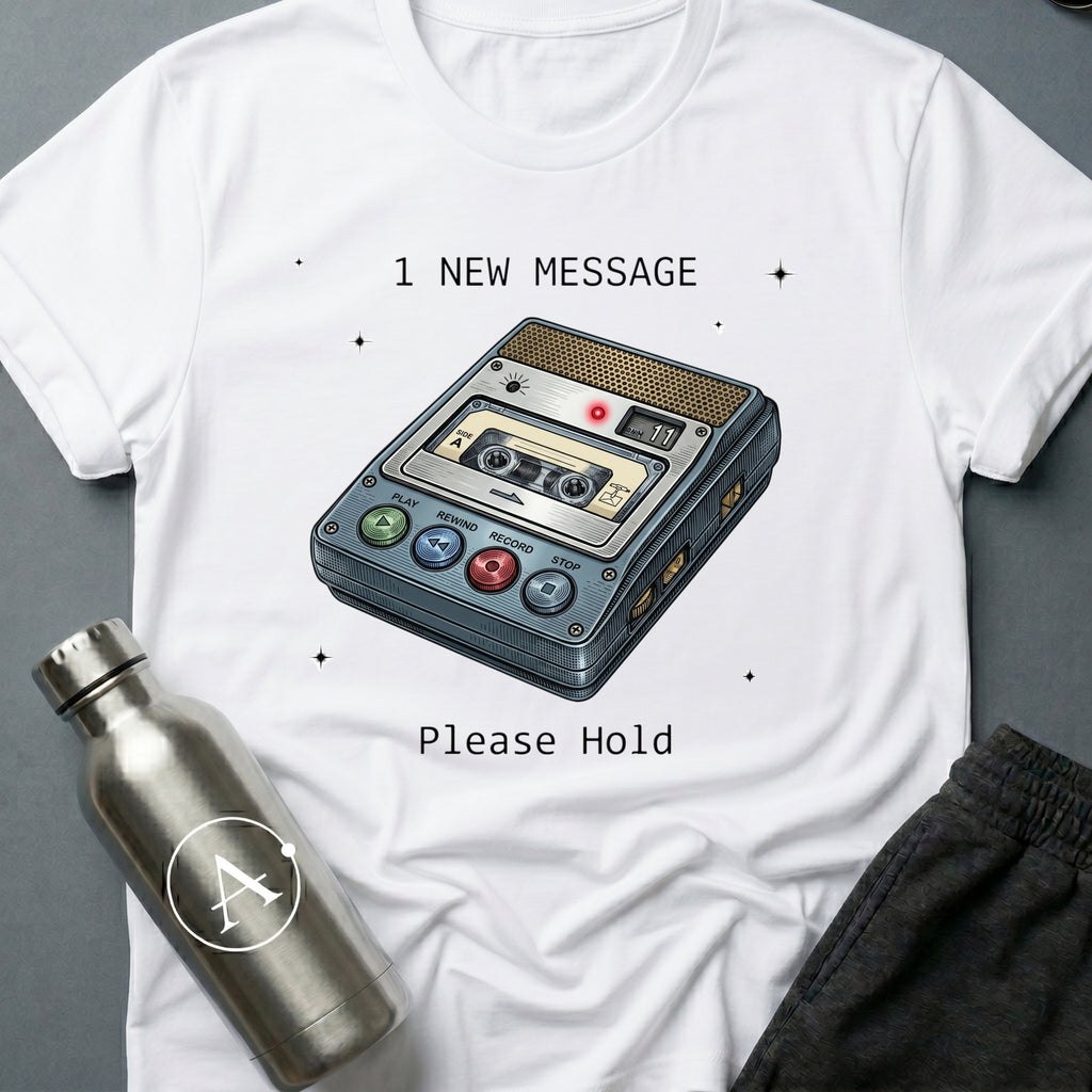 After the Beep sci-fi voicemail t-shirt — Apsion Outpost