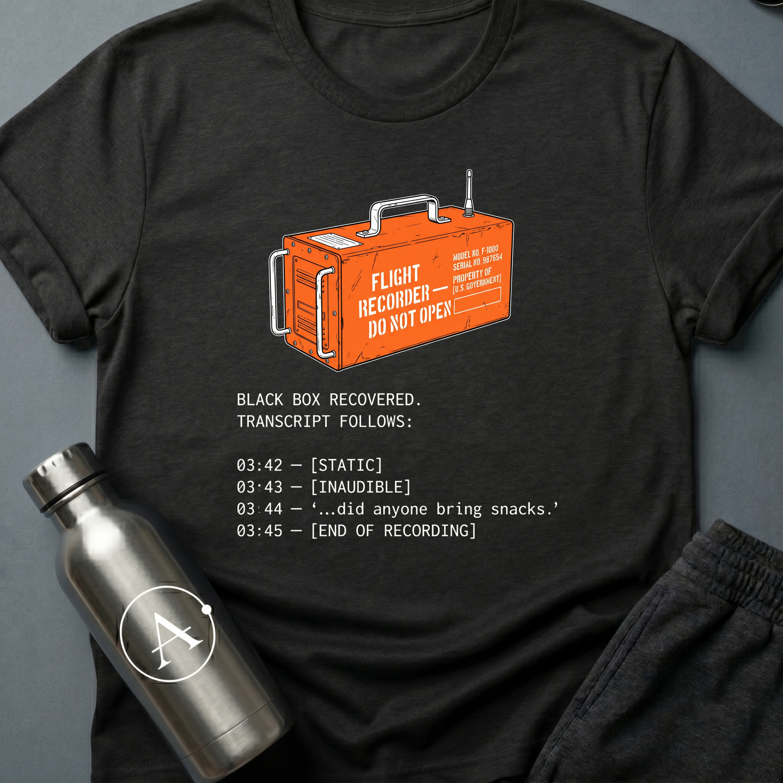 Black Box Transcript sci-fi t-shirt — Apsion Outpost