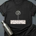 Dandelion on Mars sci-fi botanical t-shirt — Apsion Outpost