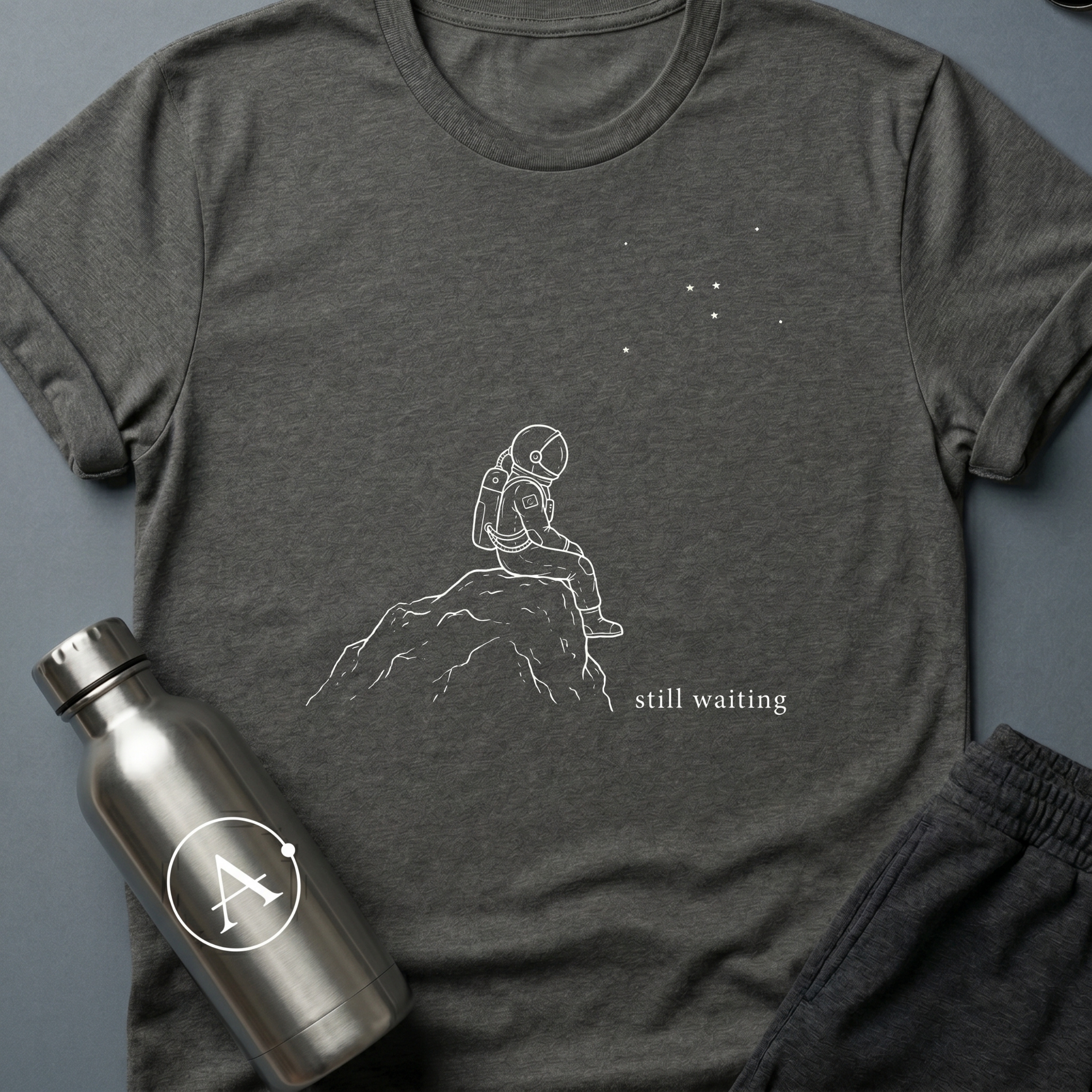Still Waiting sci-fi alien t-shirt — Apsion Outpost