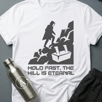 Daily Climb sci-fi t-shirt — Navy — Apsion Outpost