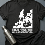 Daily Climb sci-fi t-shirt — White — Apsion Outpost