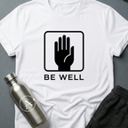 Mandatory Pleasantries sci-fi t-shirt — Navy — Apsion Outpost