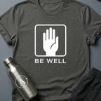 Mandatory Pleasantries sci-fi t-shirt — Dark Heather — Apsion Outpost