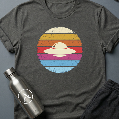 Sunset Saucer — Dark Heather variant
