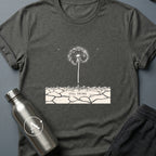 Dandelion on Mars sci-fi botanical t-shirt — Apsion Outpost