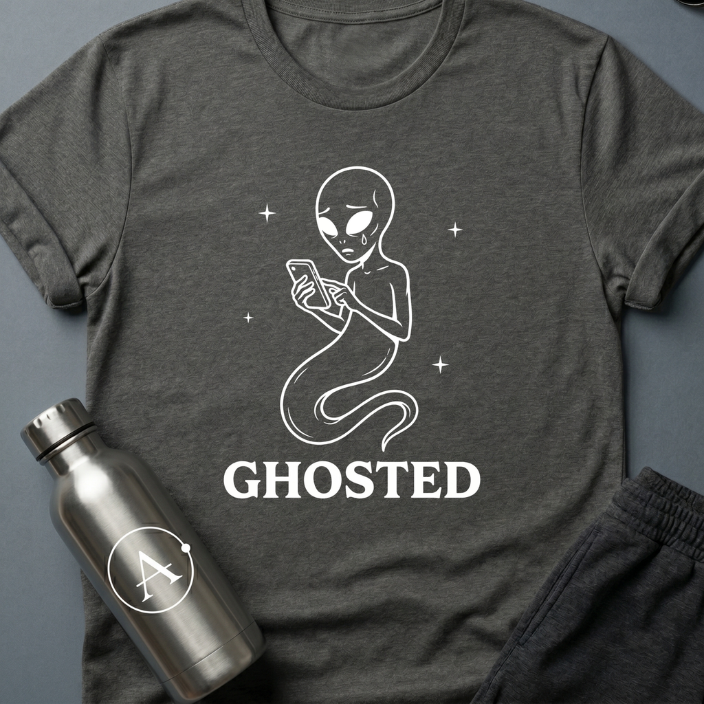 Blocked sci-fi alien comms t-shirt — Apsion Outpost