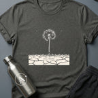 Dandelion on Mars sci-fi botanical t-shirt — Apsion Outpost