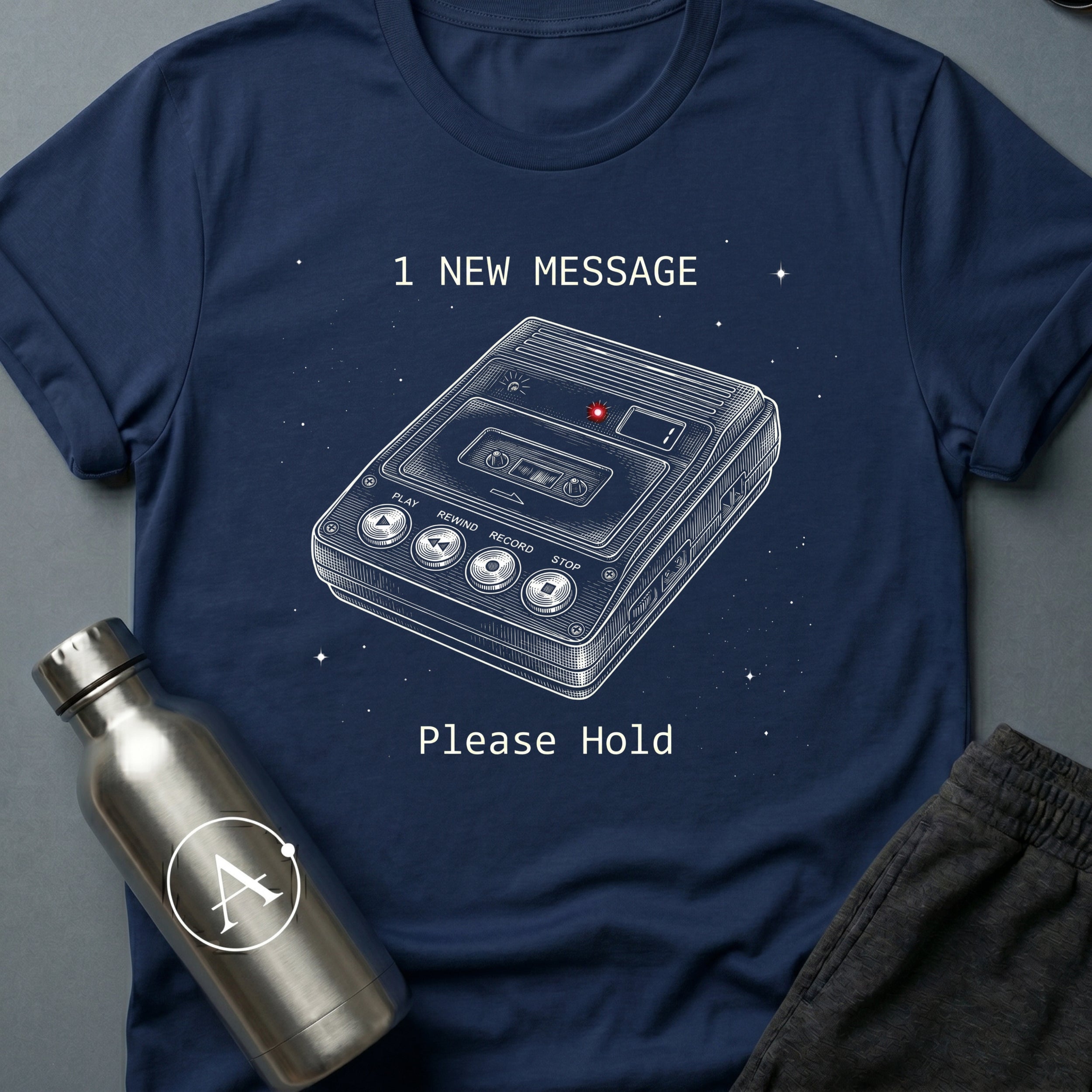 After the Beep sci-fi voicemail t-shirt — Apsion Outpost