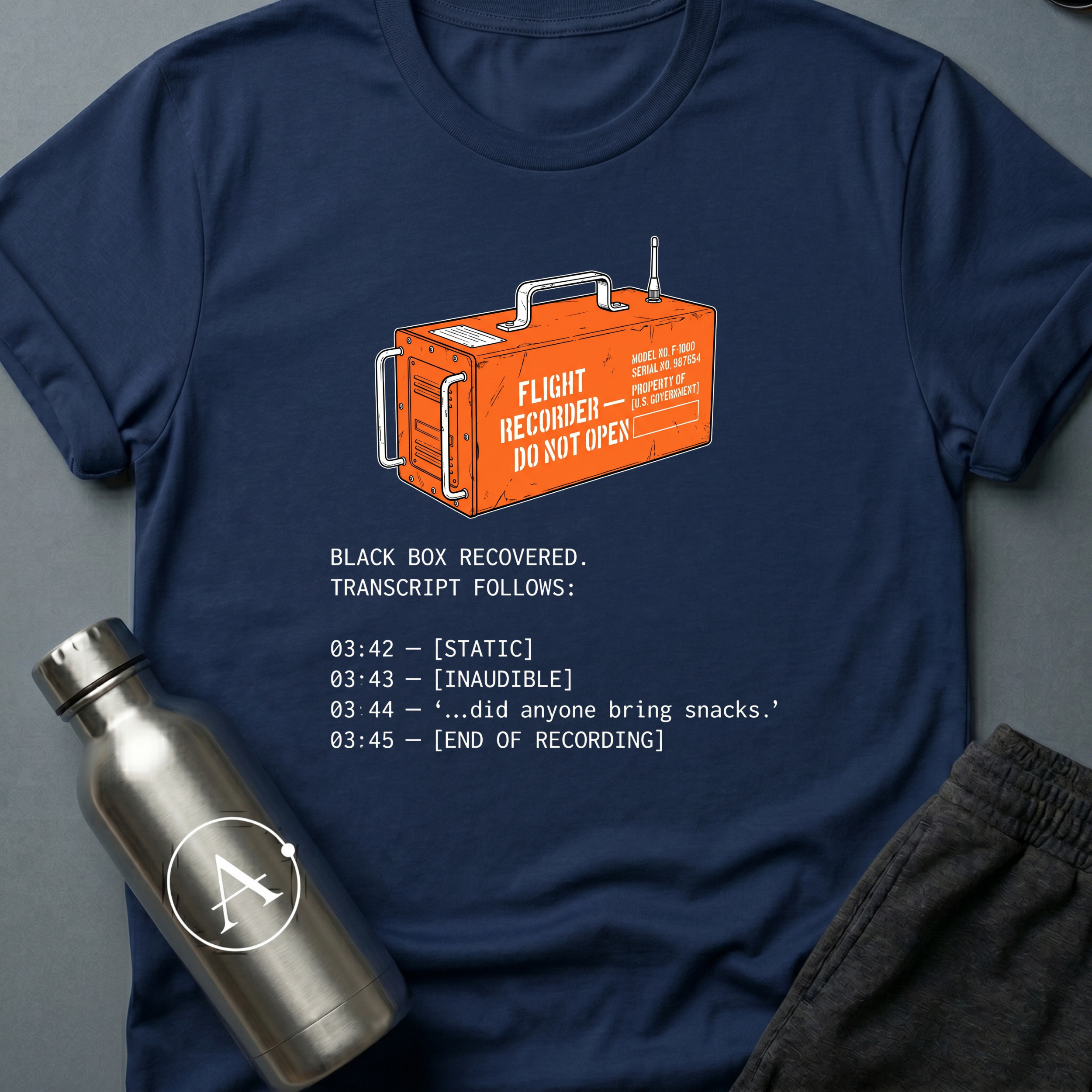 Black Box Transcript sci-fi t-shirt — Apsion Outpost