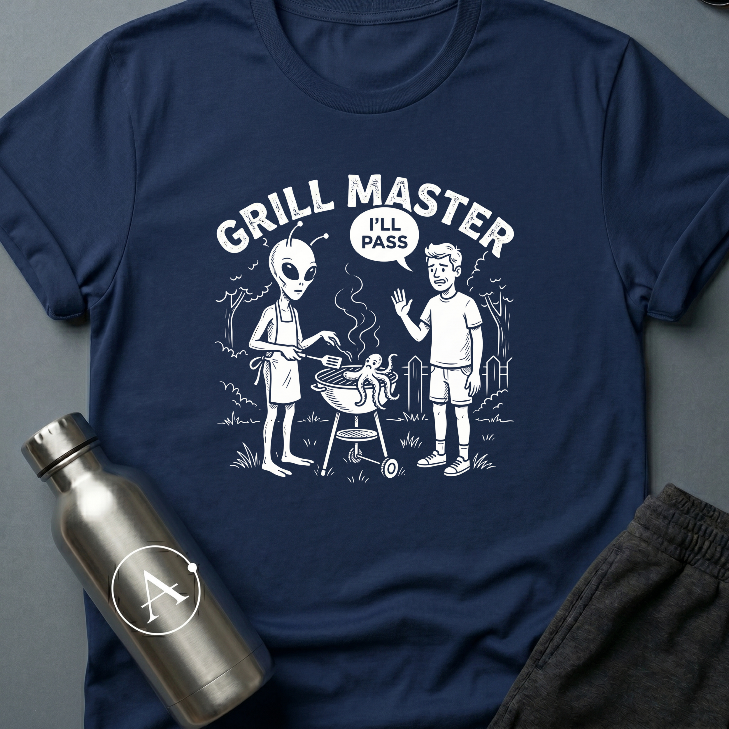 Cookout funny sci-fi BBQ t-shirt — Apsion Outpost