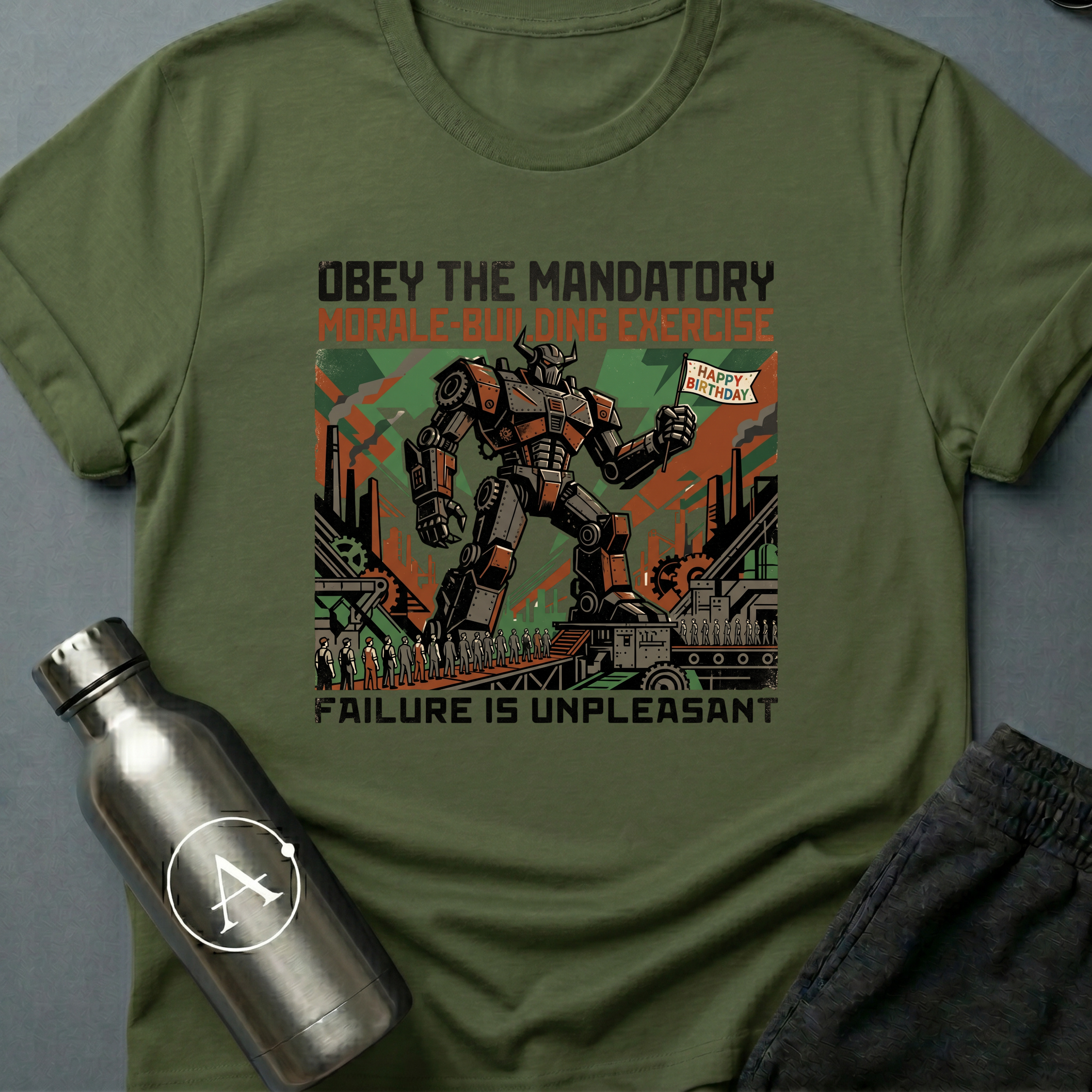 Comrade Cake funny sci-fi t-shirt — Apsion Outpost