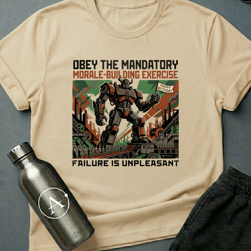 Comrade Cake funny sci-fi t-shirt — Apsion Outpost