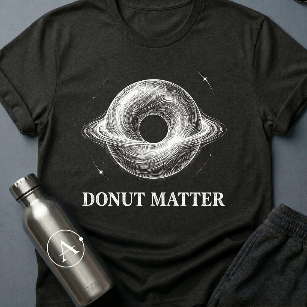 Black Hole Donut funny sci-fi t-shirt — Apsion Outpost