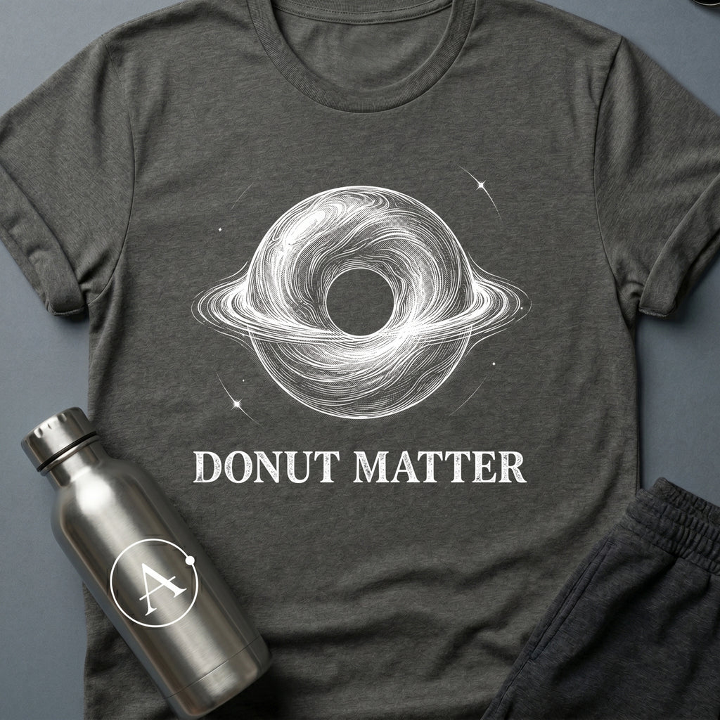 Black Hole Donut funny sci-fi t-shirt — Apsion Outpost