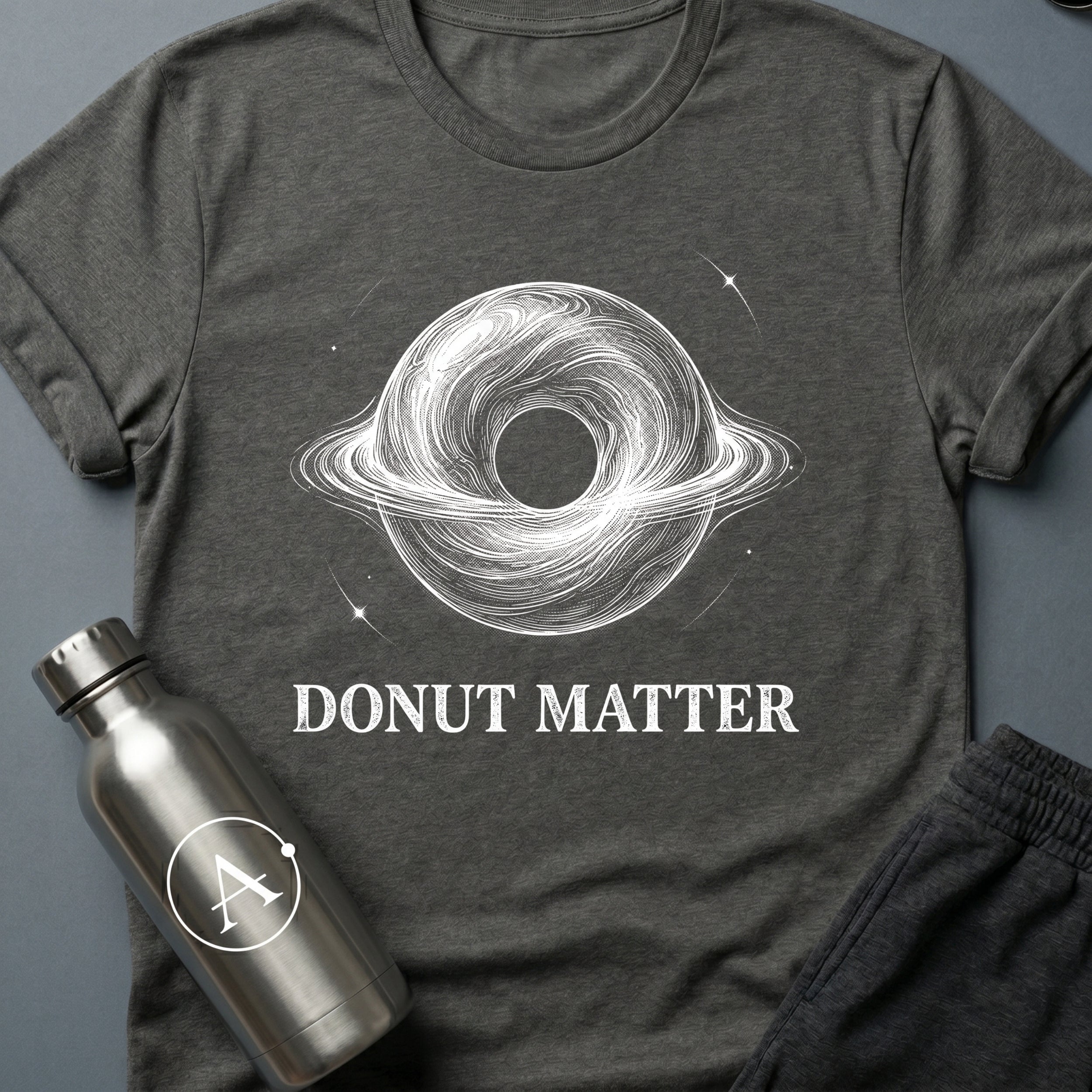 Black Hole Donut funny sci-fi t-shirt — Apsion Outpost
