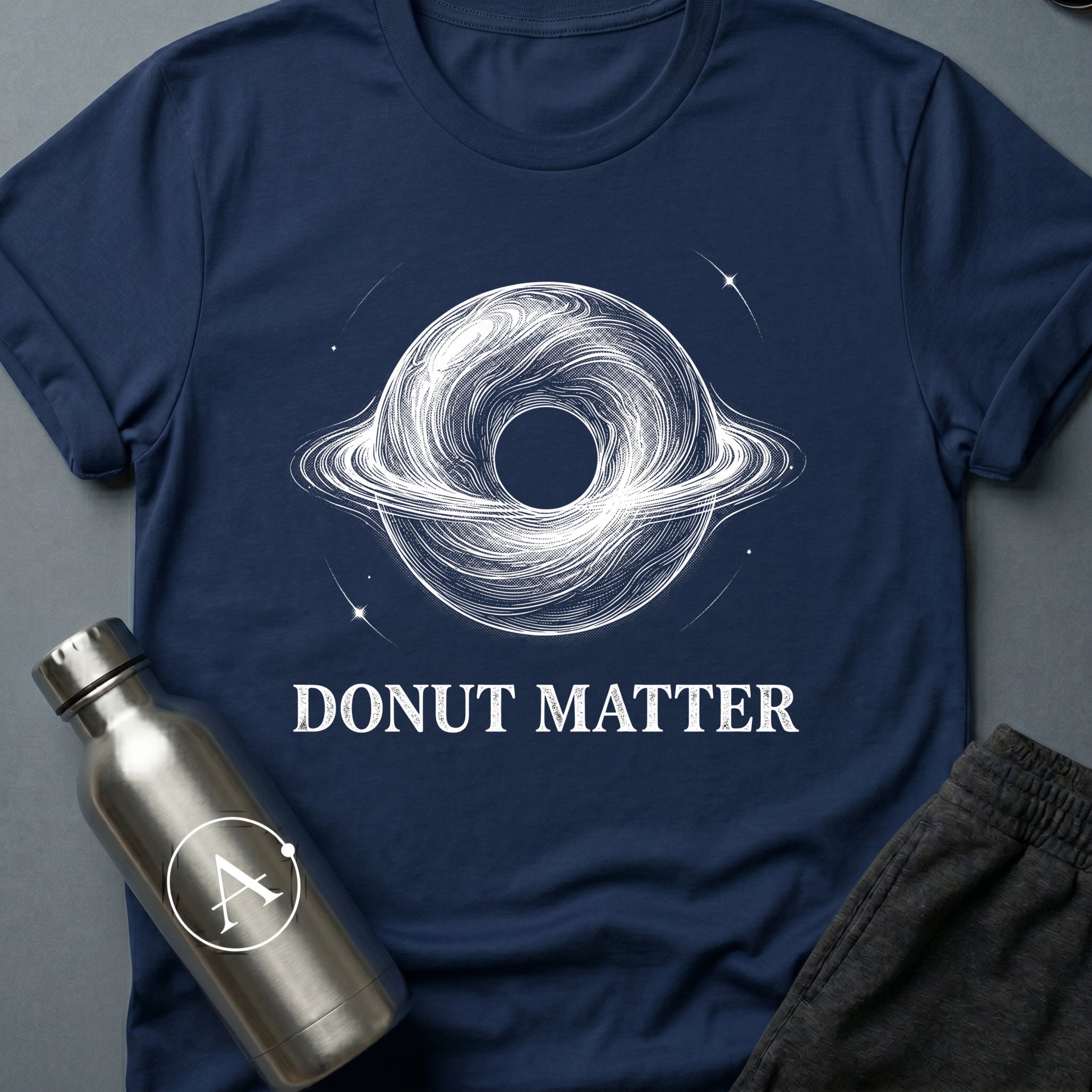 Black Hole Donut funny sci-fi t-shirt — Apsion Outpost