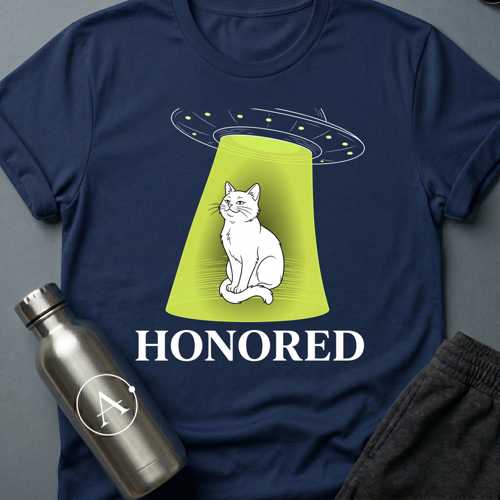 Honored sci-fi alien award t-shirt — Apsion Outpost
