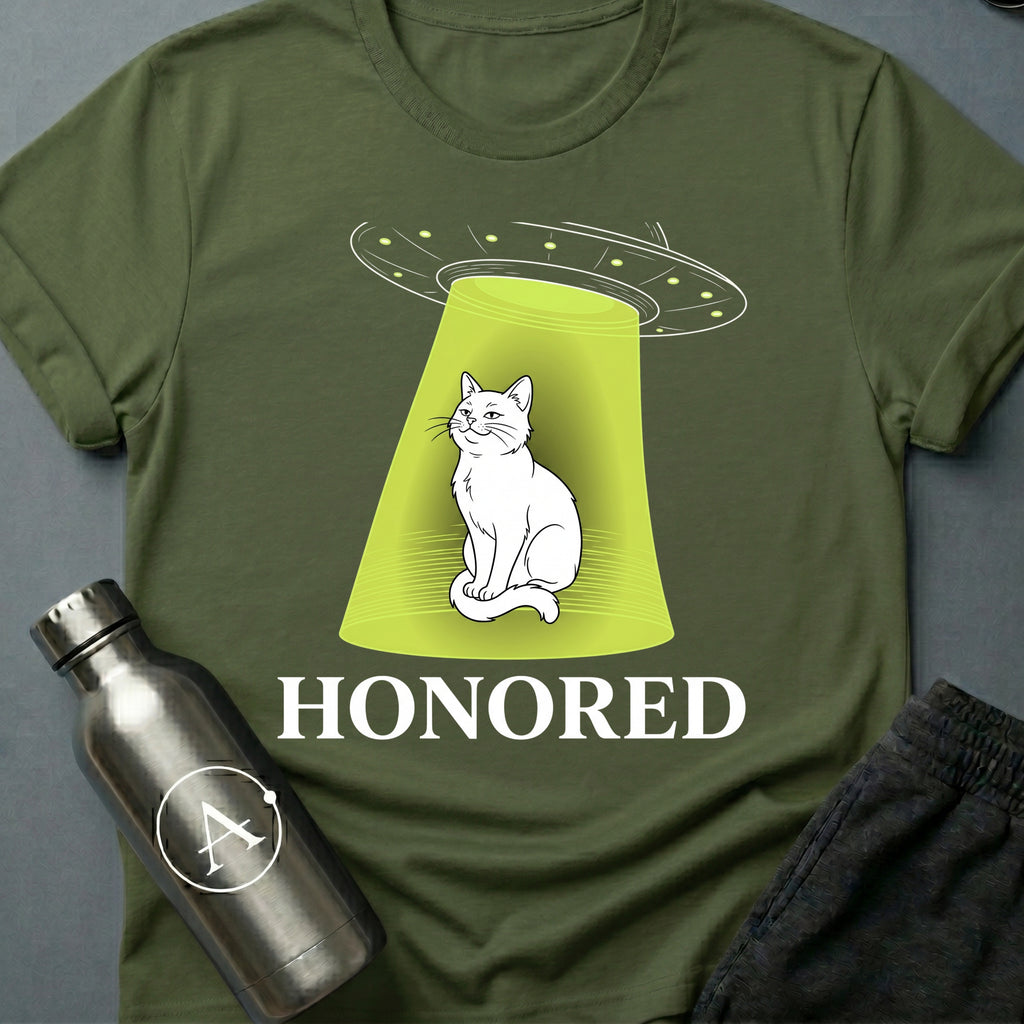 Honored sci-fi alien award t-shirt — Apsion Outpost