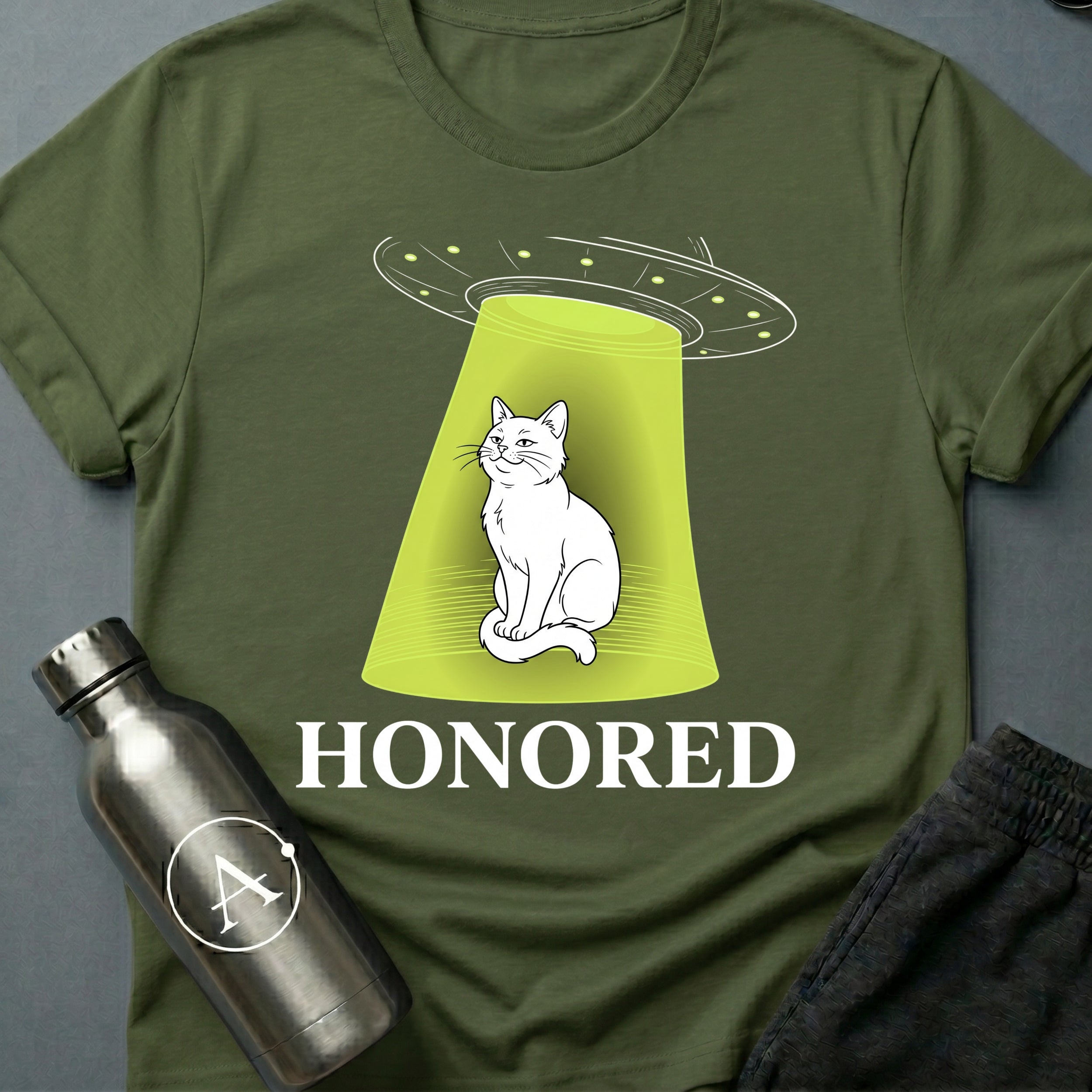 Honored sci-fi alien award t-shirt — Apsion Outpost