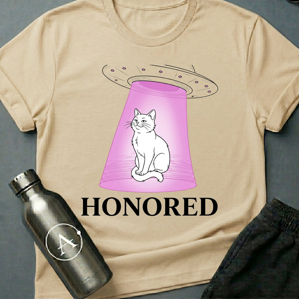 Honored sci-fi alien award t-shirt — Apsion Outpost