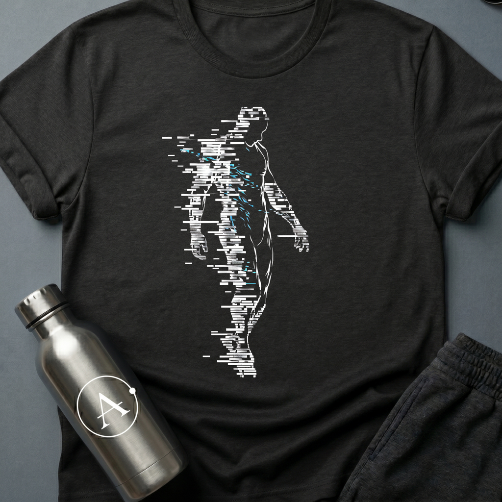 Glitch Man sci-fi t-shirt — Apsion Outpost