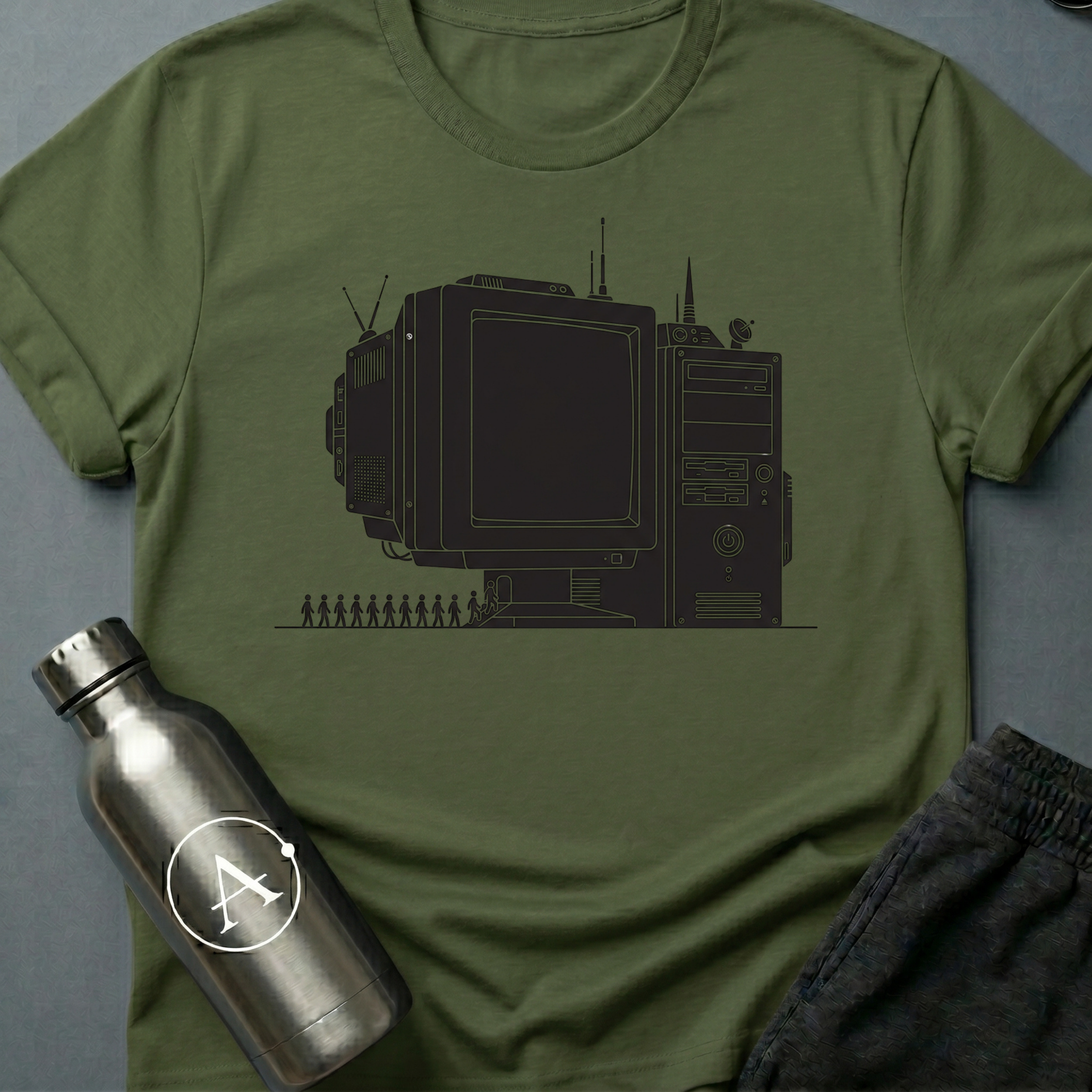 Boot Sector funny retro sci-fi tech t-shirt — Apsion Outpost