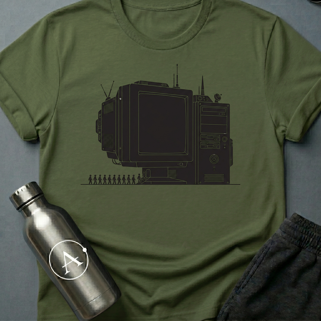 Boot Sector funny retro sci-fi tech t-shirt — Apsion Outpost