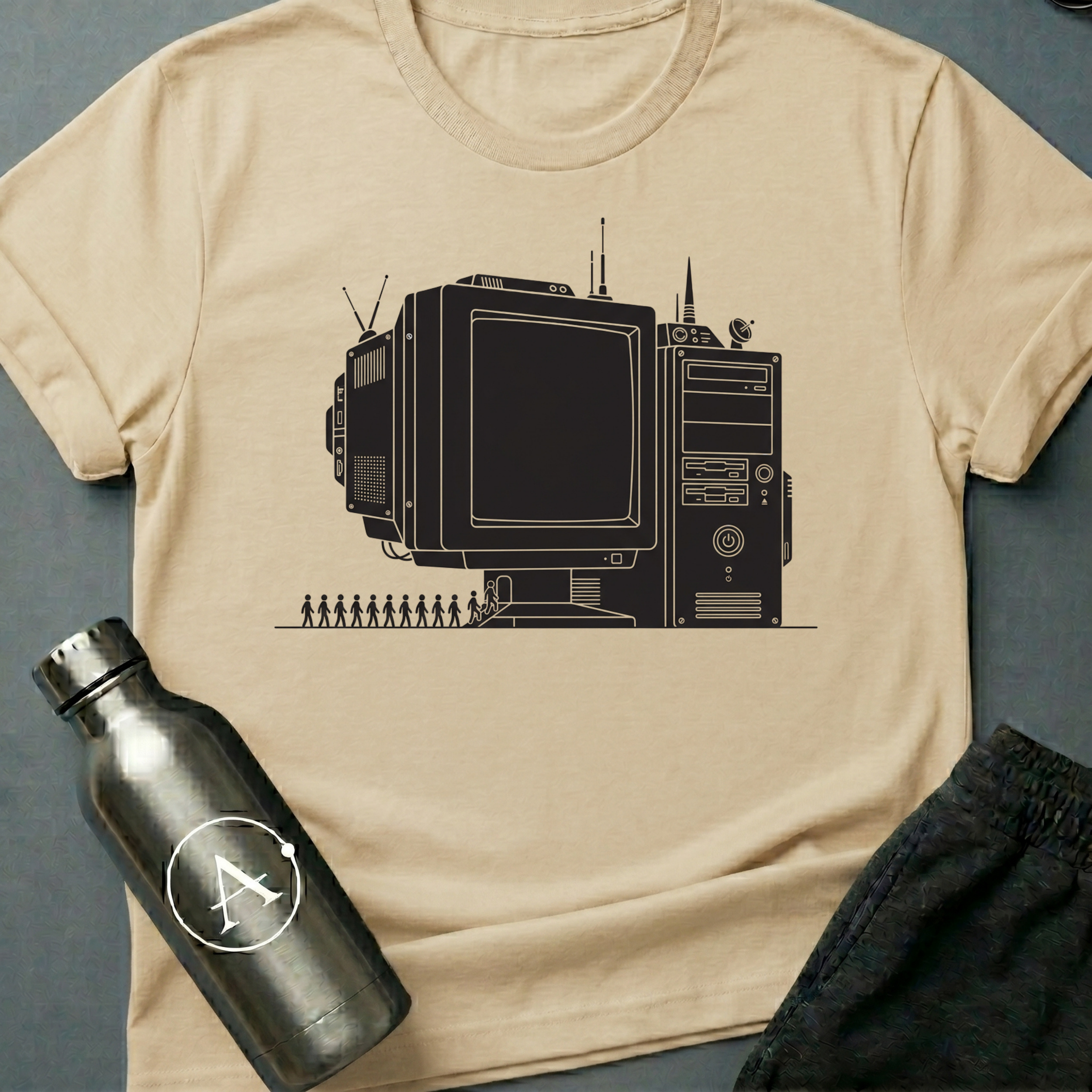 Boot Sector funny retro sci-fi tech t-shirt — Apsion Outpost