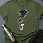 Cosmic Bloom sci-fi botanical t-shirt — Apsion Outpost