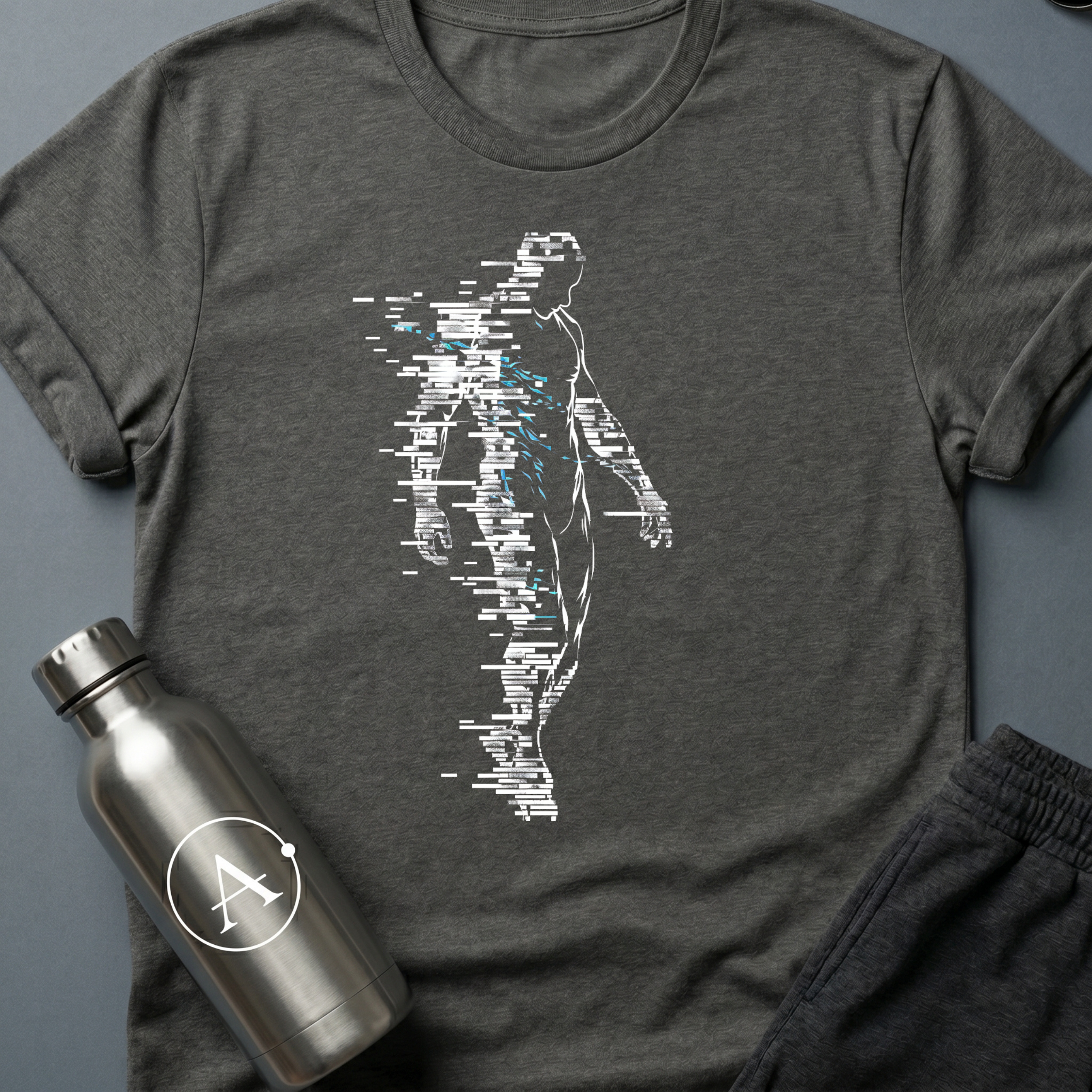 Glitch Man sci-fi t-shirt — Apsion Outpost