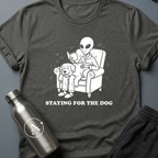 Dogsitter funny alien dog sci-fi t-shirt — Apsion Outpost