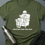 Dogsitter funny alien dog sci-fi t-shirt — Apsion Outpost