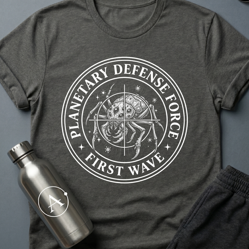 First Wave sci-fi alien arrival t-shirt — Apsion Outpost