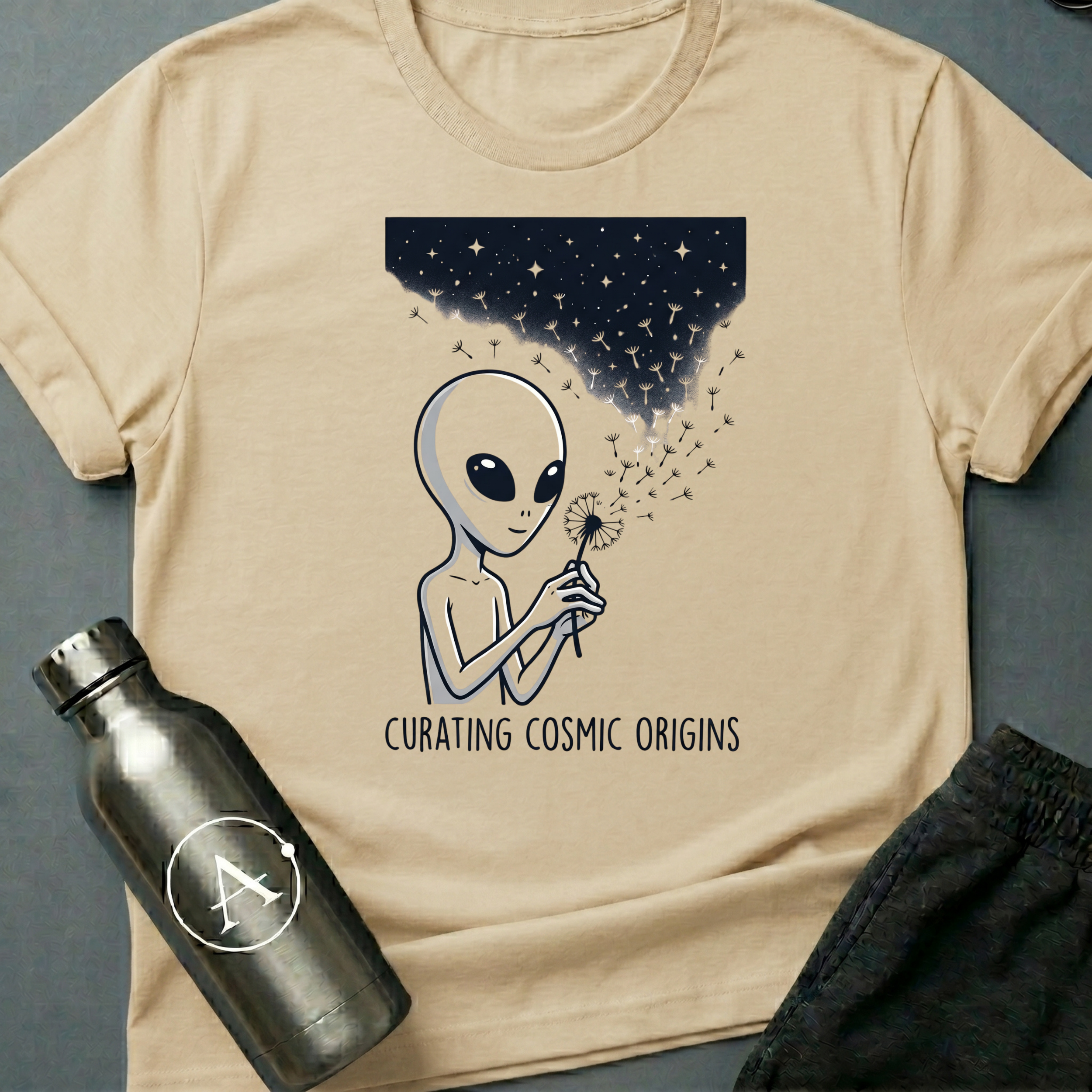 First Wish sci-fi alien wish-granting t-shirt — Apsion Outpost
