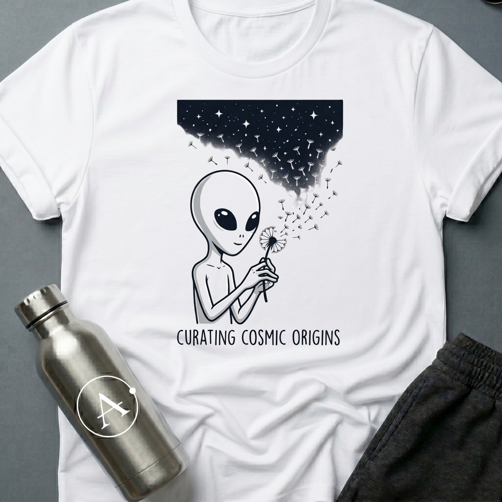 First Wish sci-fi alien wish-granting t-shirt — Apsion Outpost