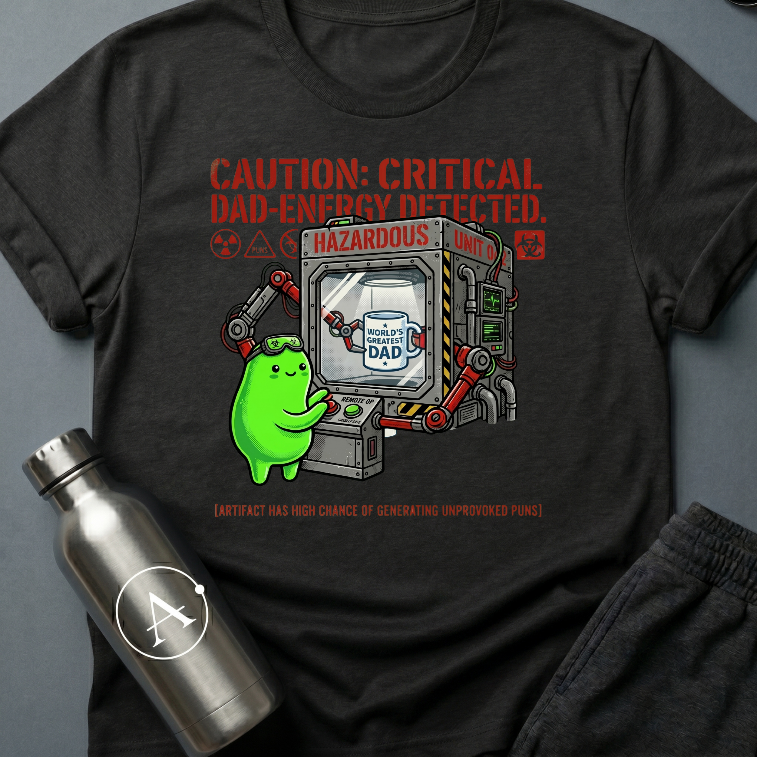 Hazmat Mug funny dad sci-fi t-shirt — Apsion Outpost