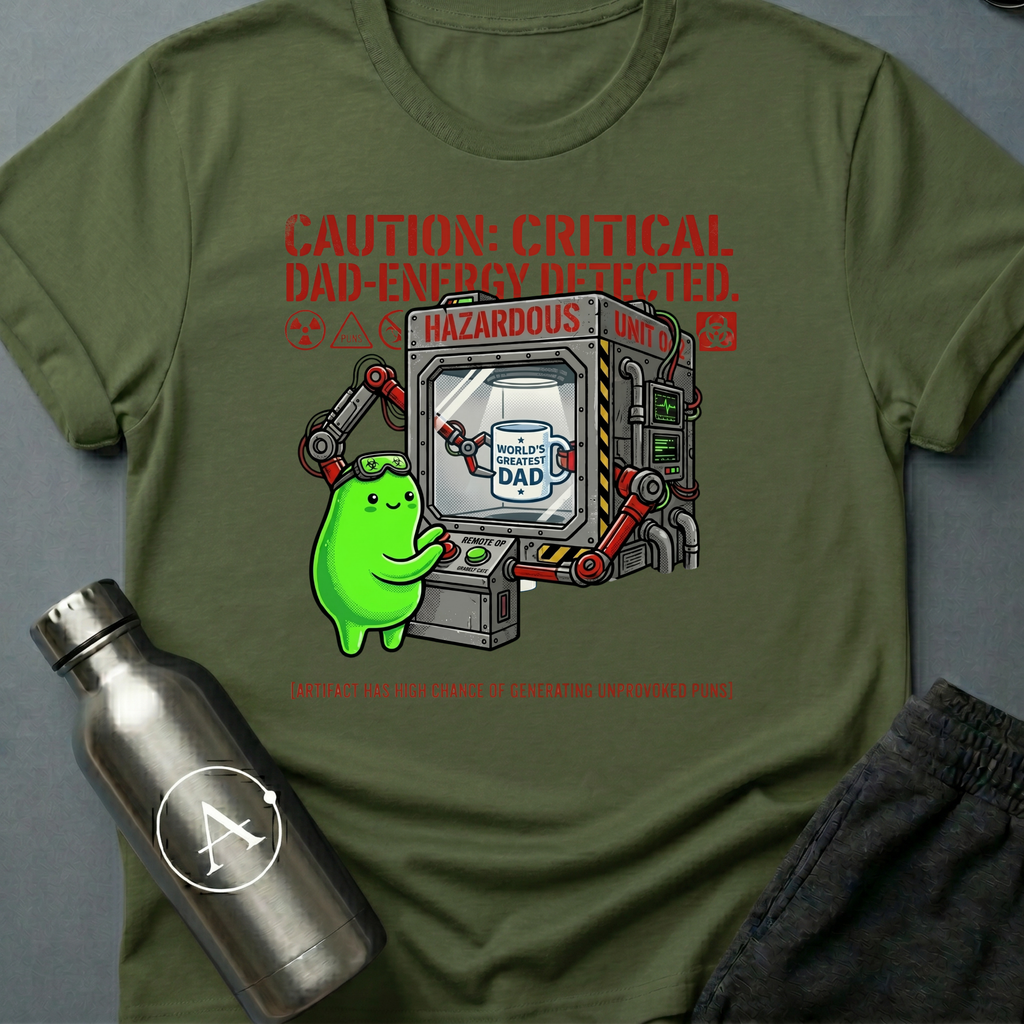 Hazmat Mug funny dad sci-fi t-shirt — Apsion Outpost