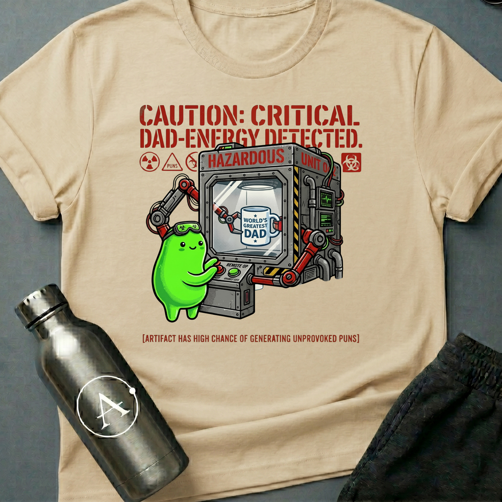 Hazmat Mug funny dad sci-fi t-shirt — Apsion Outpost