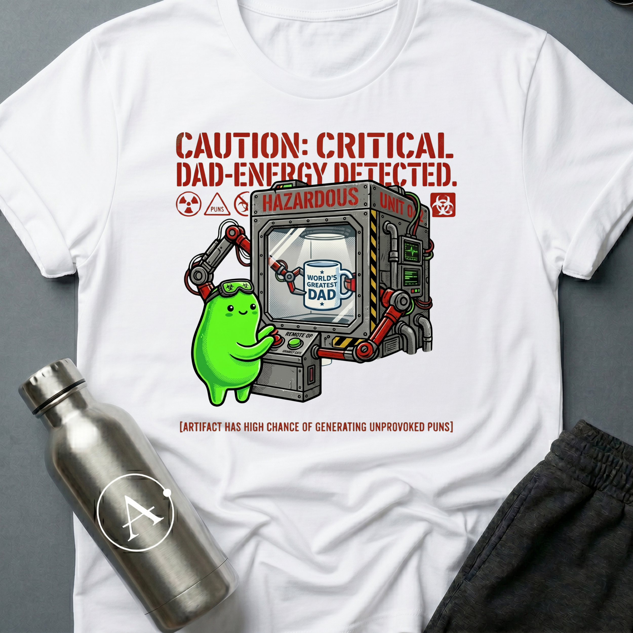 Hazmat Mug funny dad sci-fi t-shirt — Apsion Outpost