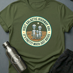 Highway 404 sci-fi alien tourism t-shirt — Apsion Outpost